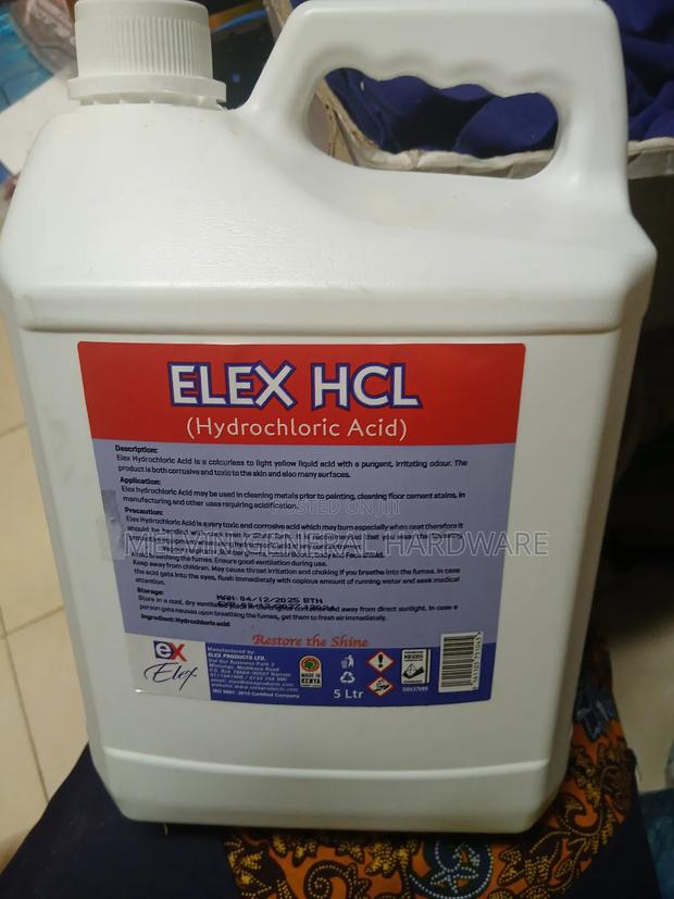 Elex Hydrochloric Acid 5ltrs(Hcl) - thumbnail 3
