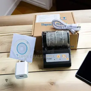 Mini 58mm Bluetooth Thermal Receipt Printer With Durable Performance
