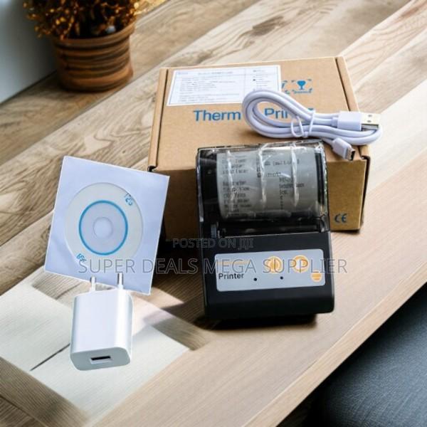 Wireless 58mm Mini Bluetooth Thermal Receipt Printer for Pos Device