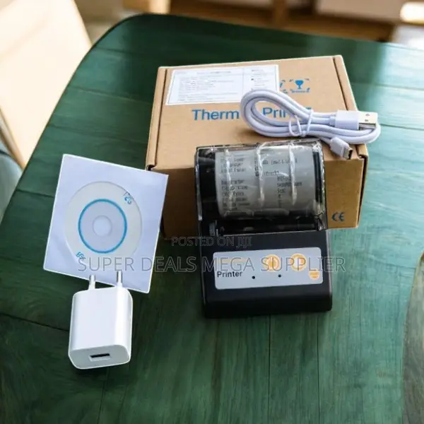 Easy to Use 58mm Bluetooth Thermal Receipt Printer for Outdoor Sales