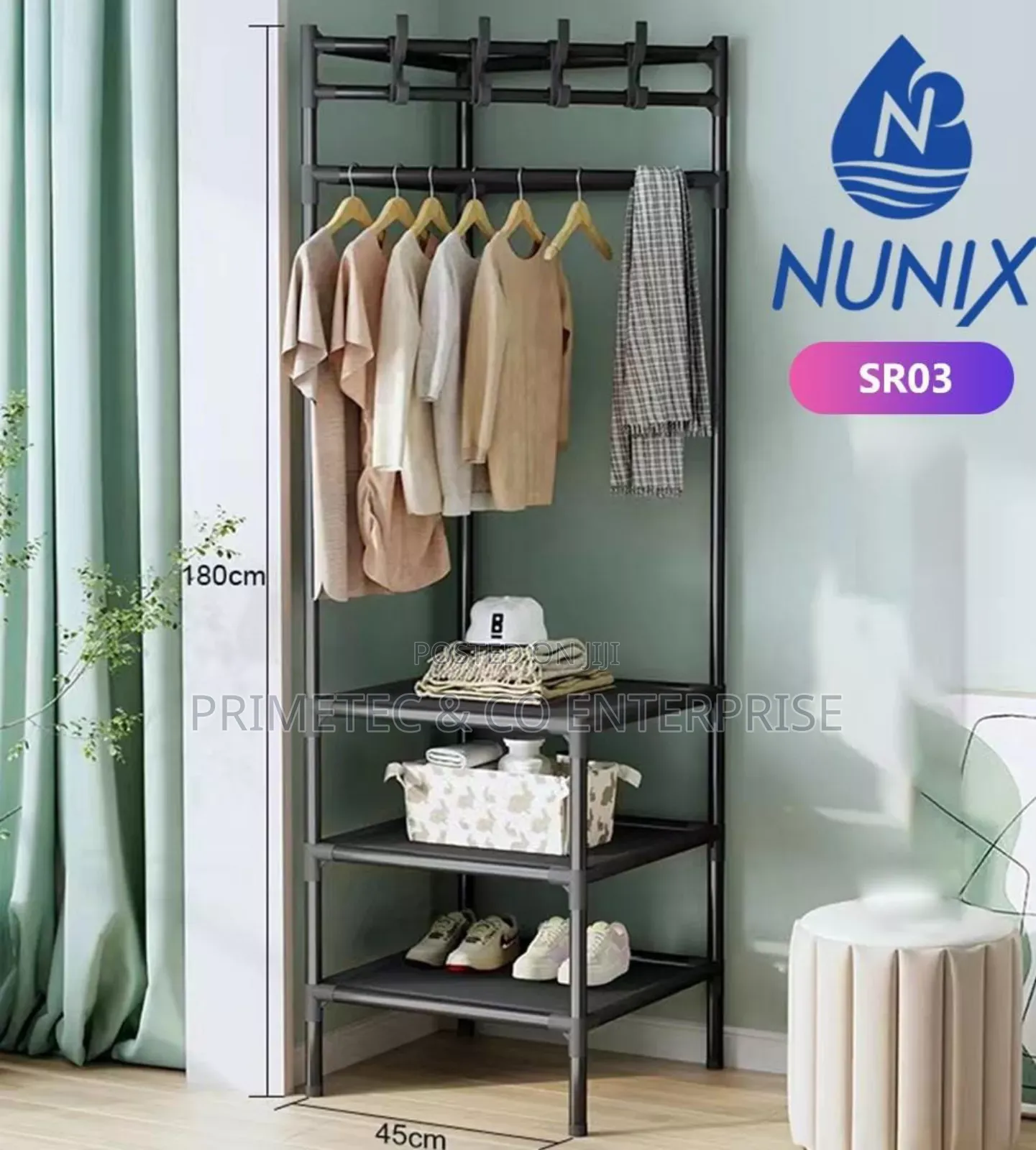Triangular Standing Corner Hanging Clothes