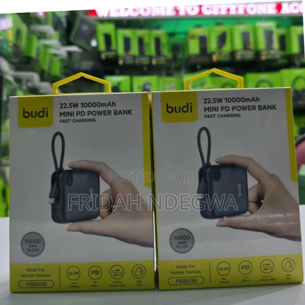 Budi Pb800b 22.W 10,000mah Mini Pd Fast Charging Power Bank