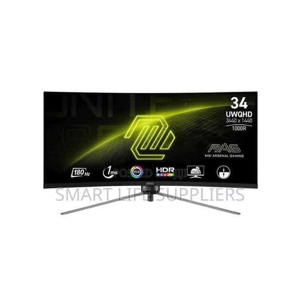 Msi Mag 345cqr 34 Inch 3440*1440 180hz 21:9 Ultrawide Gaming Monitor - main view