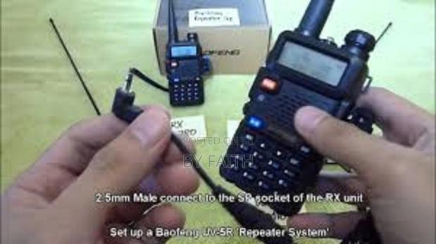 Baofeng Rechargeable 2- Way Security Walkie Talkie 32 Channels 5r