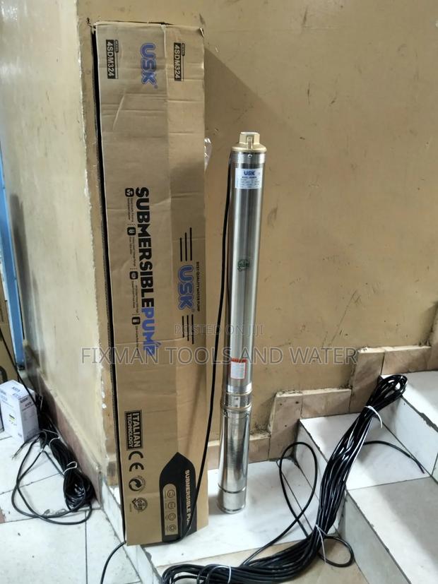 New Agri Farming Usk Submersible Water Pump 2 Hp 150 M 1 Yr Warranty