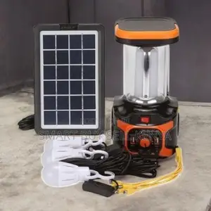 Portable Solar Lighting System With Lithium Battery and Bluetooth