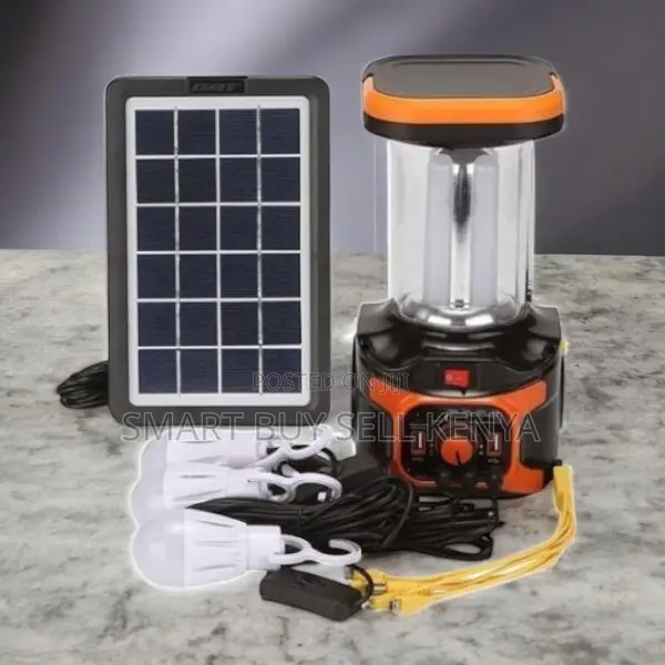 Dat At9016b Solar Lighting Kit With Usb Charging and Fm Bluetooth