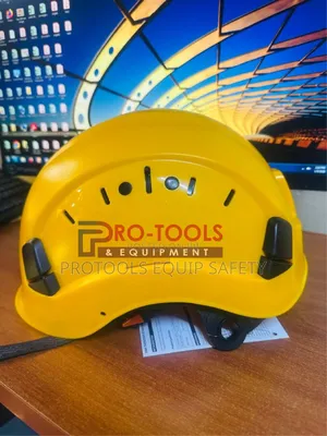 Yellow Work At Height Helmet