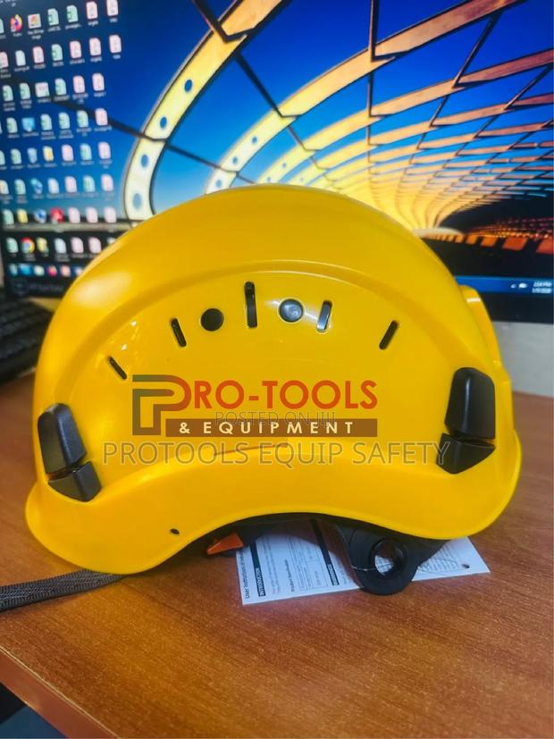 Yellow Work At Height Helmet