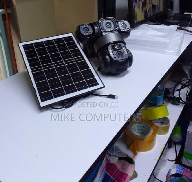 4g Triple Lens Solar PTZ Camera Ai Motion Detection and Auto- - main view