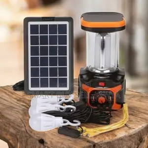 Solar Lighting System With Bluetooth, Torch and Multi Lighting Modes