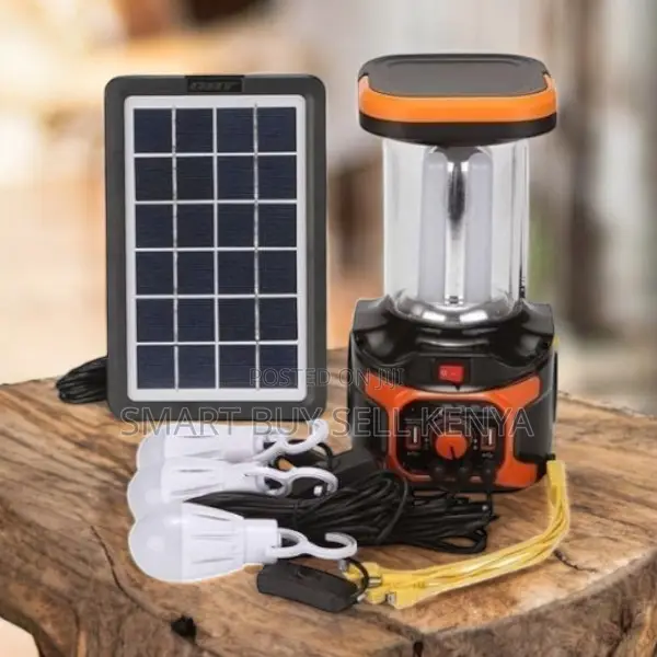 Solar Lighting System With Bluetooth, Torch and Multi Lighting Modes