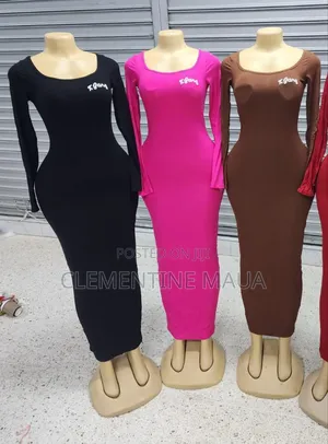 T Gang Plain Colours Maxi