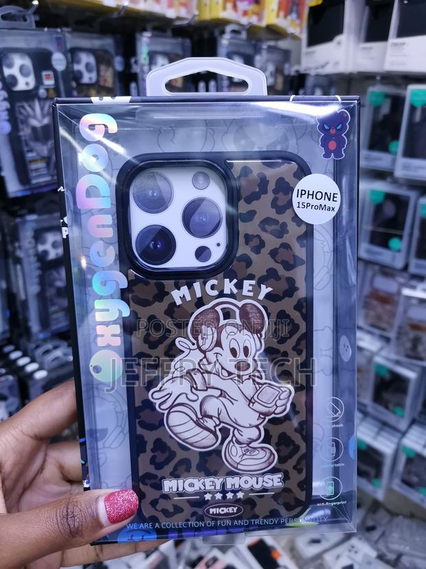 Hosiss iPhone 15 Pro Max Mickey Mouse Amoured Protective Case - main view