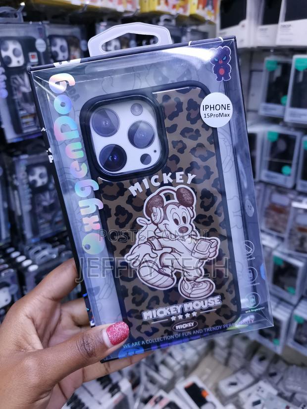 Hosiss iPhone 15 Pro Max Mickey Mouse Amoured Protective Case - thumbnail 2