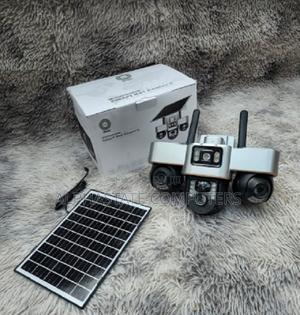 4g Sim Solar Powered PTZ Camera Wireless Outdoor Triple Lens CCTV - thumbnail 2