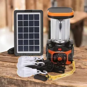 Home Solar Lighting System With Mp3 Fm Radio and Usb Charger