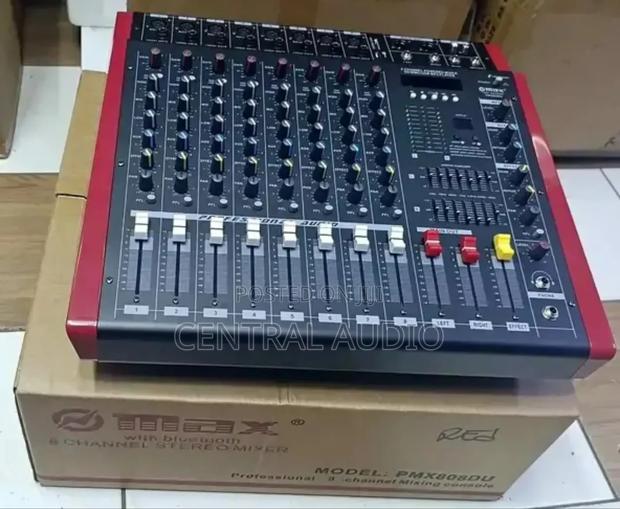 Nomax 8channel Powered Mixer - main view