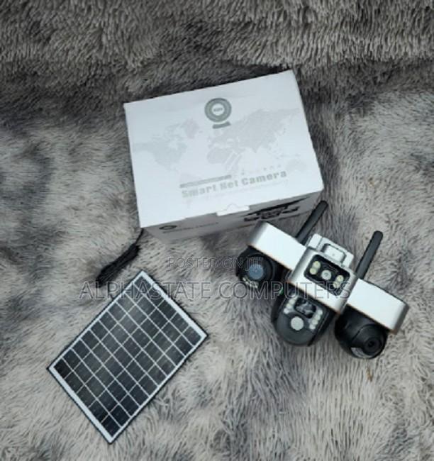 Wireless Outdoor Solar 4g PTZ Camera With Triple Lens Two-Way Talk - main view