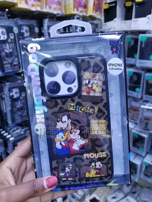 Goeffy Disney Mickey Mouse and More Character iPhone 15 Pro Max Case