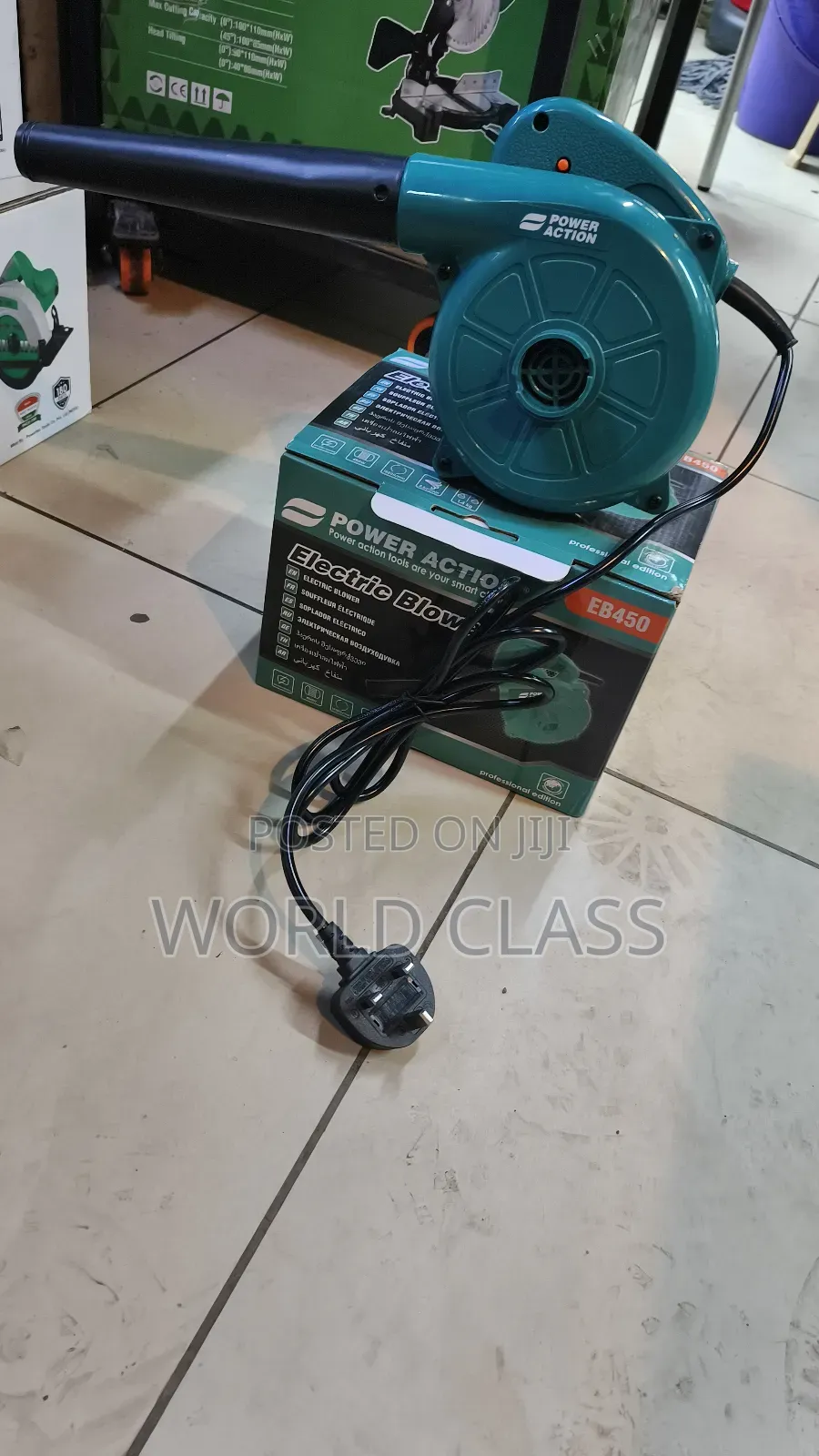 450w Electric Power Action Blower