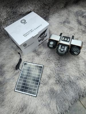 Solar Powered 4g Sim Smart Camera Triple Lens PTZ Outdoor CCTV Camera - thumbnail 2