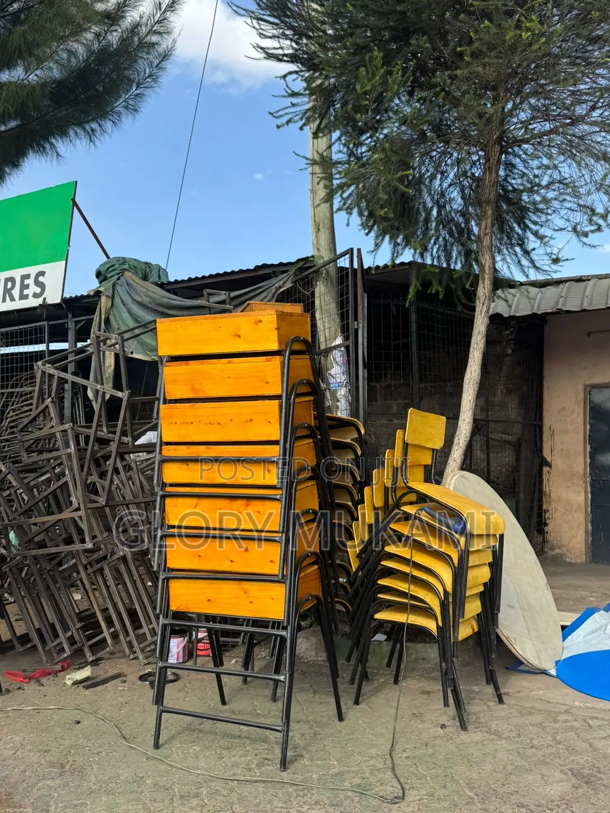 School Lockers And Chairs Junior Secondary