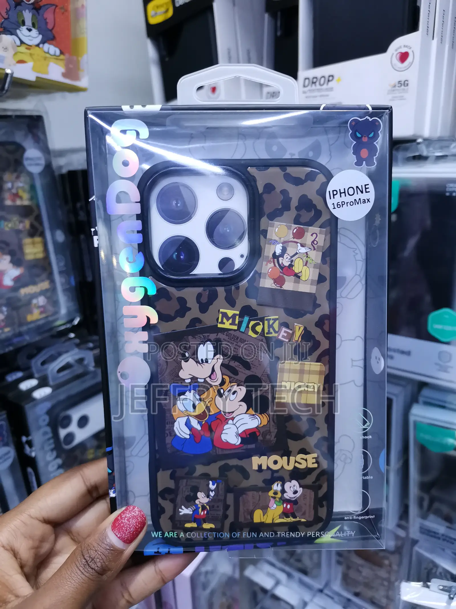 Frosa Disney Mickey Mouse and More Character iPhone 16 Pro Max Case