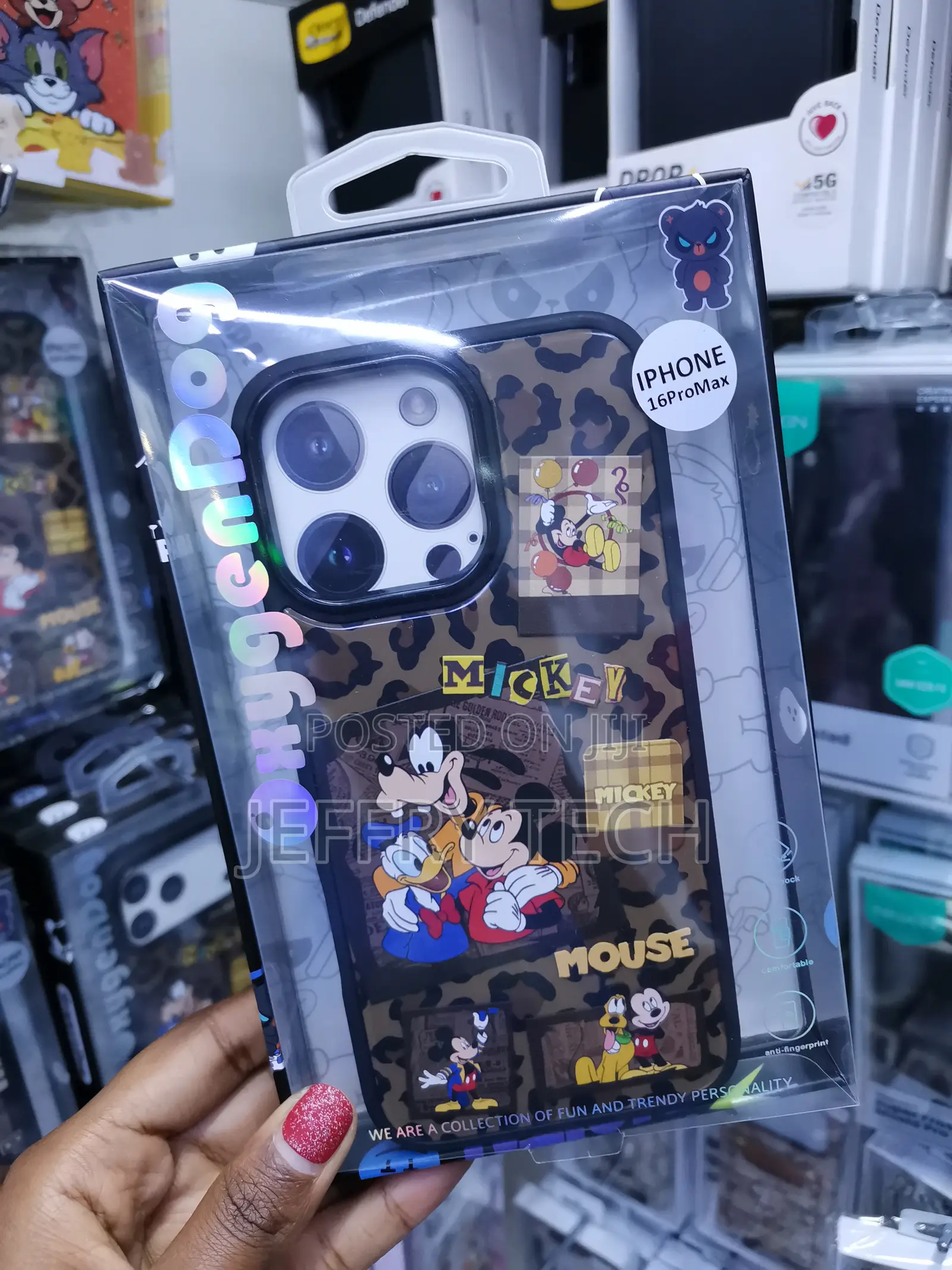 Frosa Disney Mickey Mouse and More Character iPhone 16 Pro Max Case