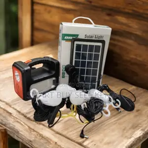 Dat at-9011b Solar Lighting Kit With Rechargeable Lithium Battery