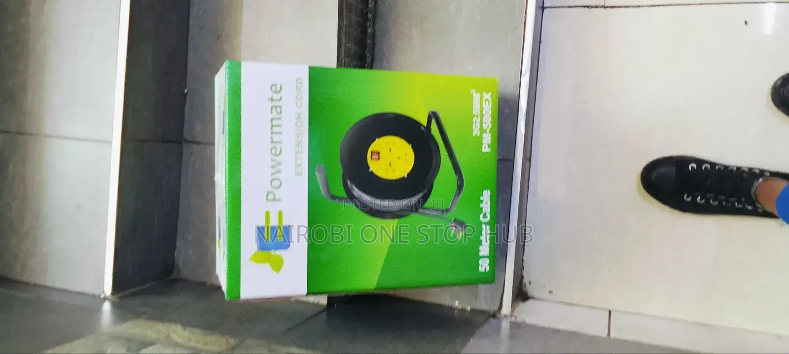 Powermate Outdoor Indoor Extension Reel 50m