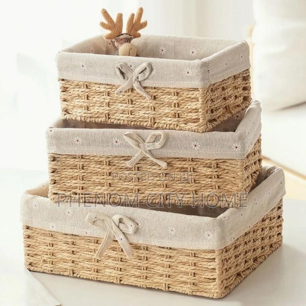 3pc Woven Storage Organizers Available - thumbnail 4