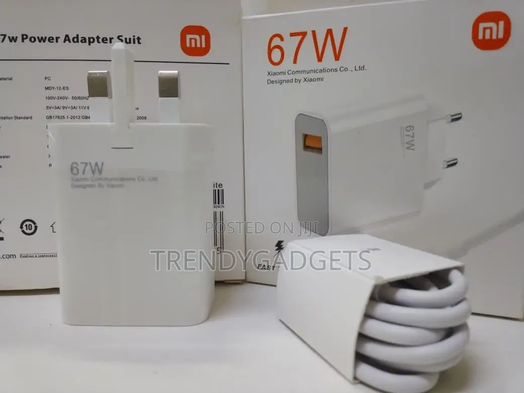 Xiaomi 67w Fast Charger Type-a With Usb-C Cable