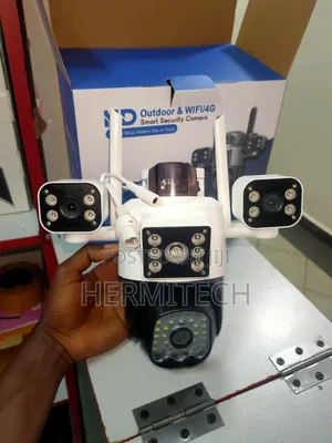 Triple Lens Wifi Model With Alarm Siren