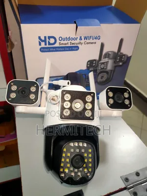 Triple Lens Wifi Model With Alarm Siren
