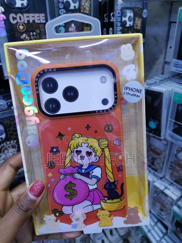 Vbasx iPhone 17 Pro Max Case Cartoon Hard Amour Back Case - main view