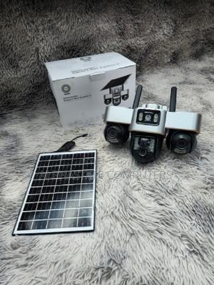 Solar Powered 4g PTZ Camera Triple Lens Smart Security Camera - thumbnail 2