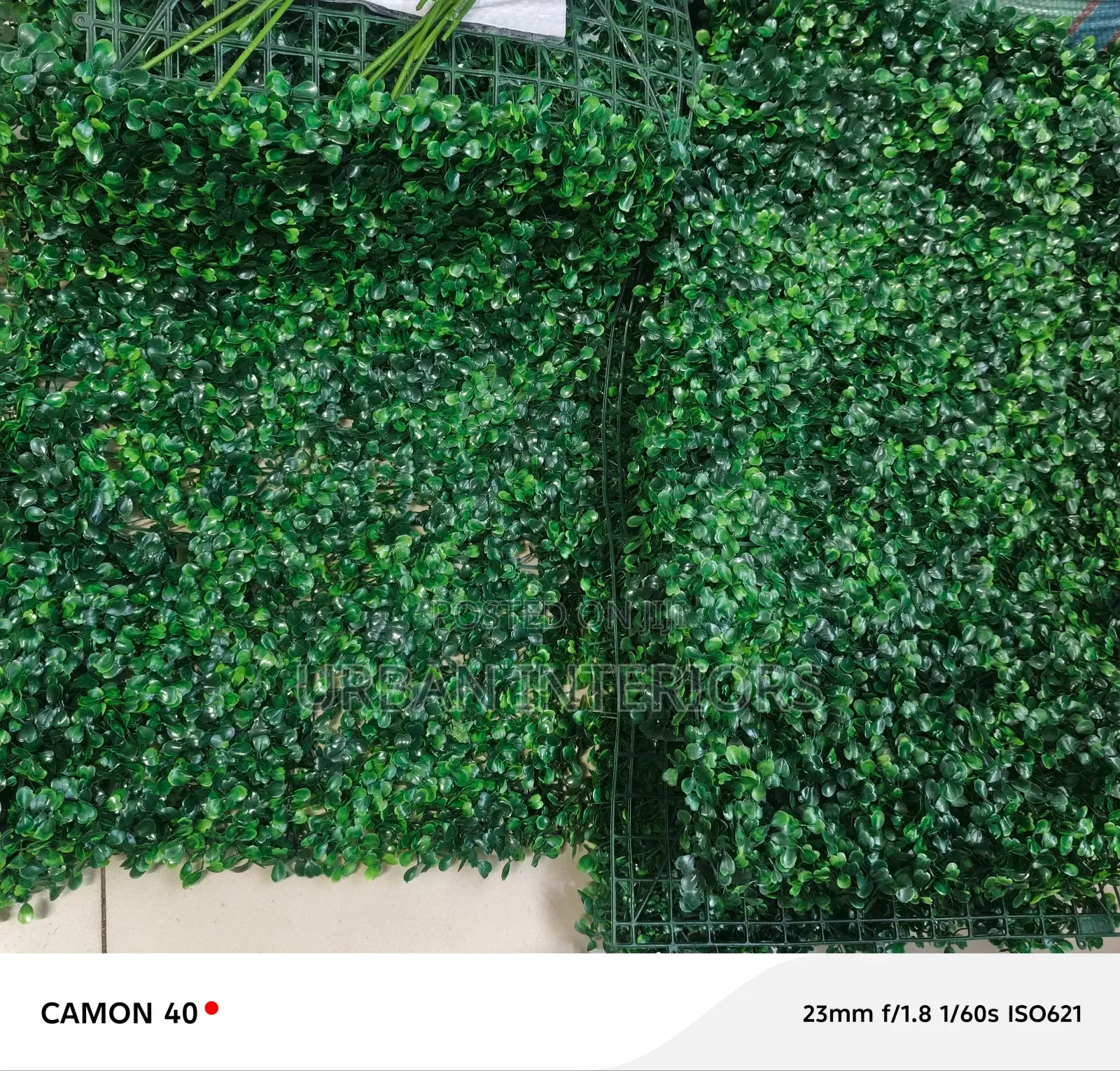 Artificial Wall Hedges Artificial Wall Hedges 40cm by 60cm