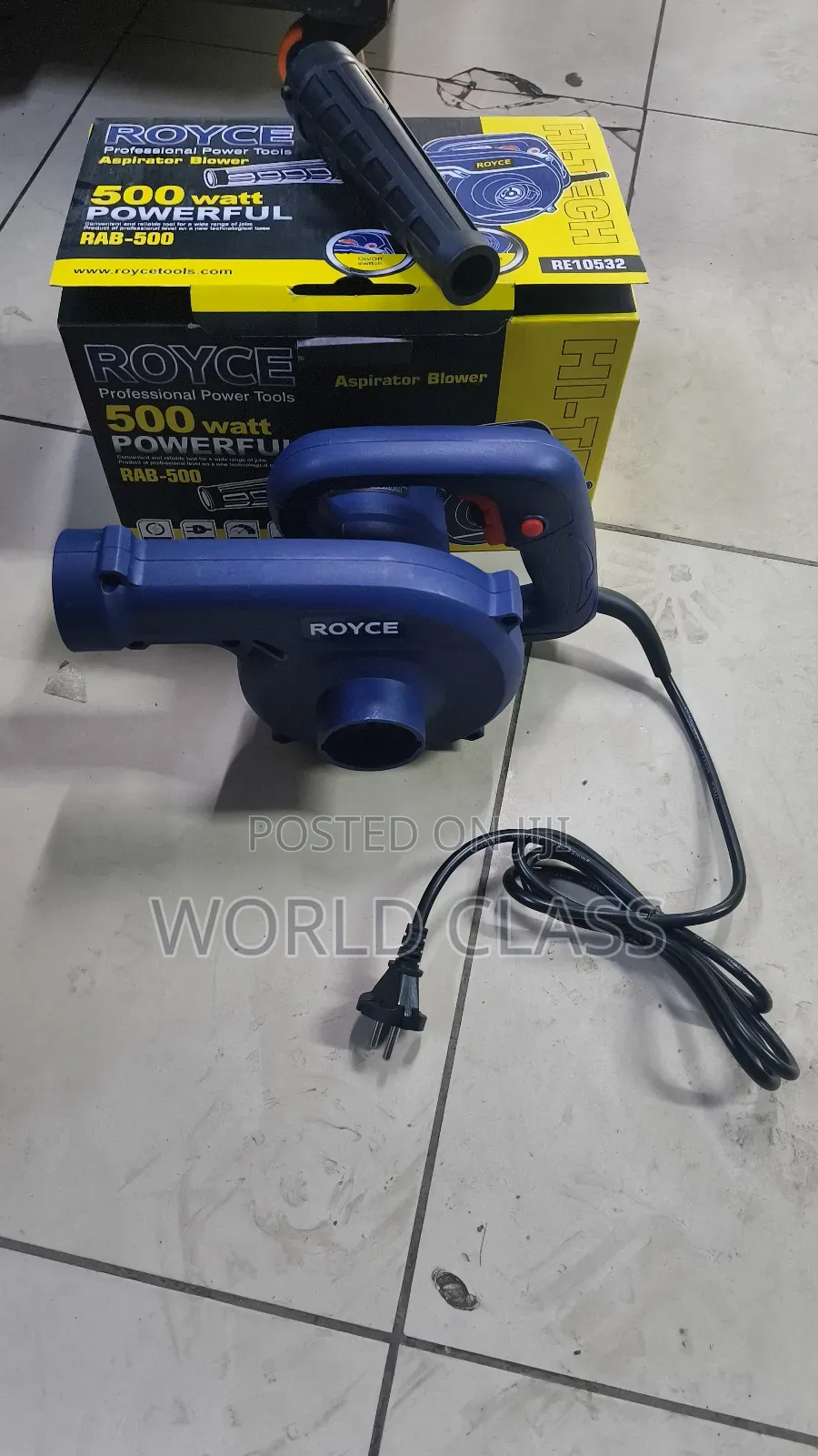 Electric Royce 500w Dust Blower