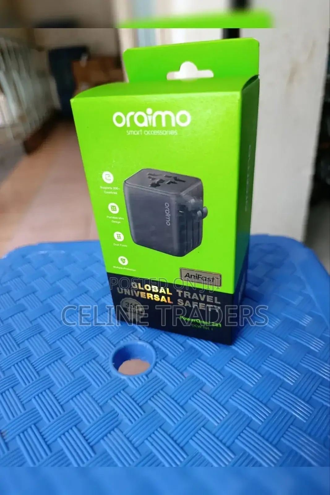 Oraimo Poweromni 251 Ocw-T01 *2500w* Global Universal Travel Adapter
