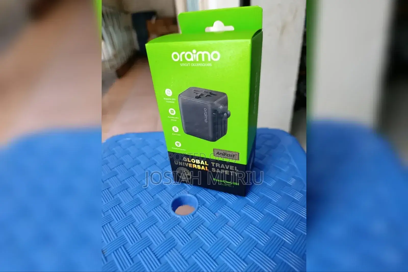 Oraimo Poweromni 251 Ocw-T01 *2500w* Global Universal Travel Adapter