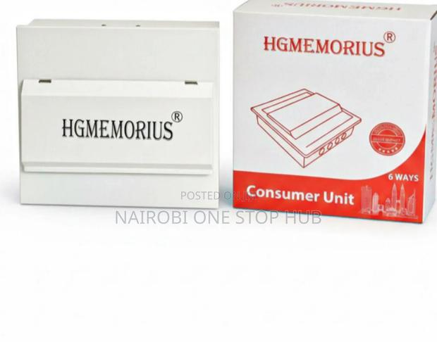 Hgmemorius 8-Way Consumer Unit.