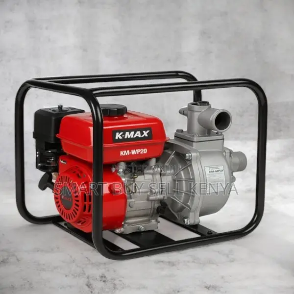 K-Max 2-Inch 7hp Water Pump With 4-Stroke Engine and Mechanical Seal