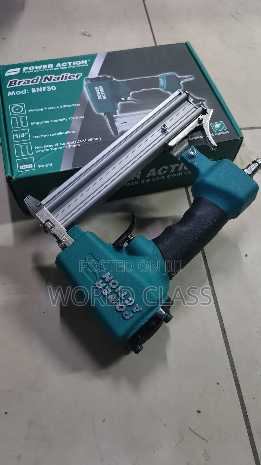 Industrial Power Action Brad Nailer