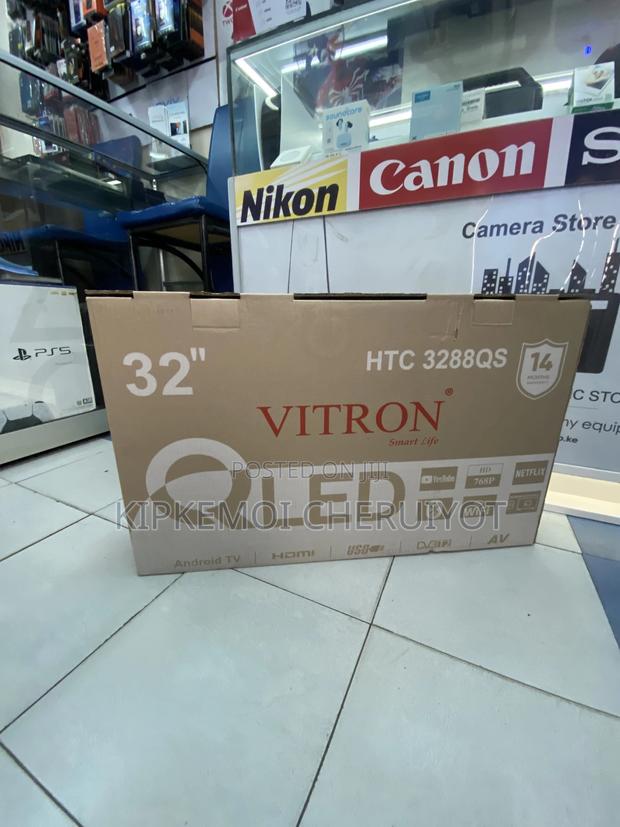 Vitron 32 Inch Qled Smart Android Tv – HTC 3288qs