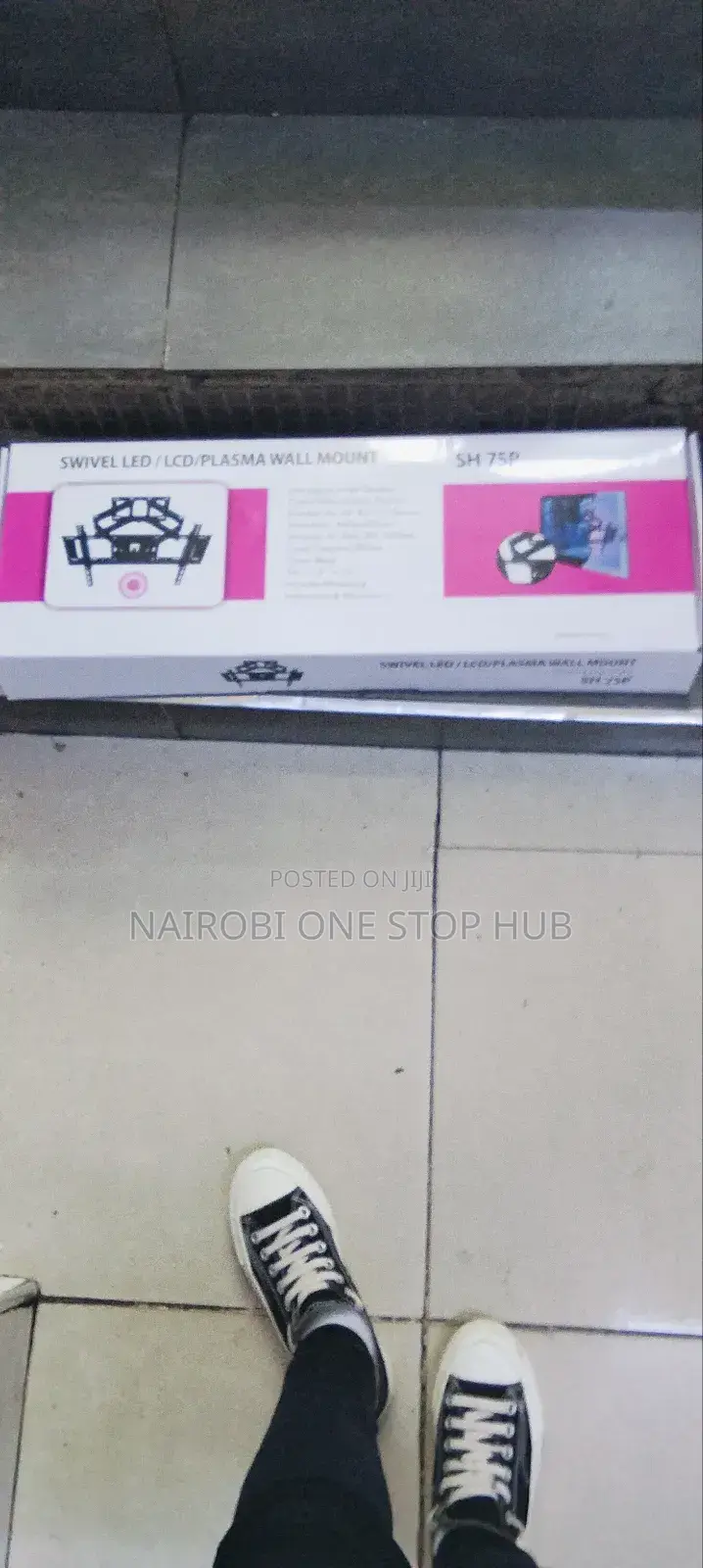 Heavy Duty Steel Tv Wall Mount 50kg Capacity