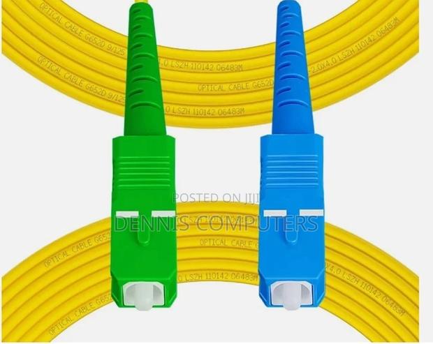 10m Sc to Sc Apc Simplex Os2 Singlemode Fibre Optic Patch