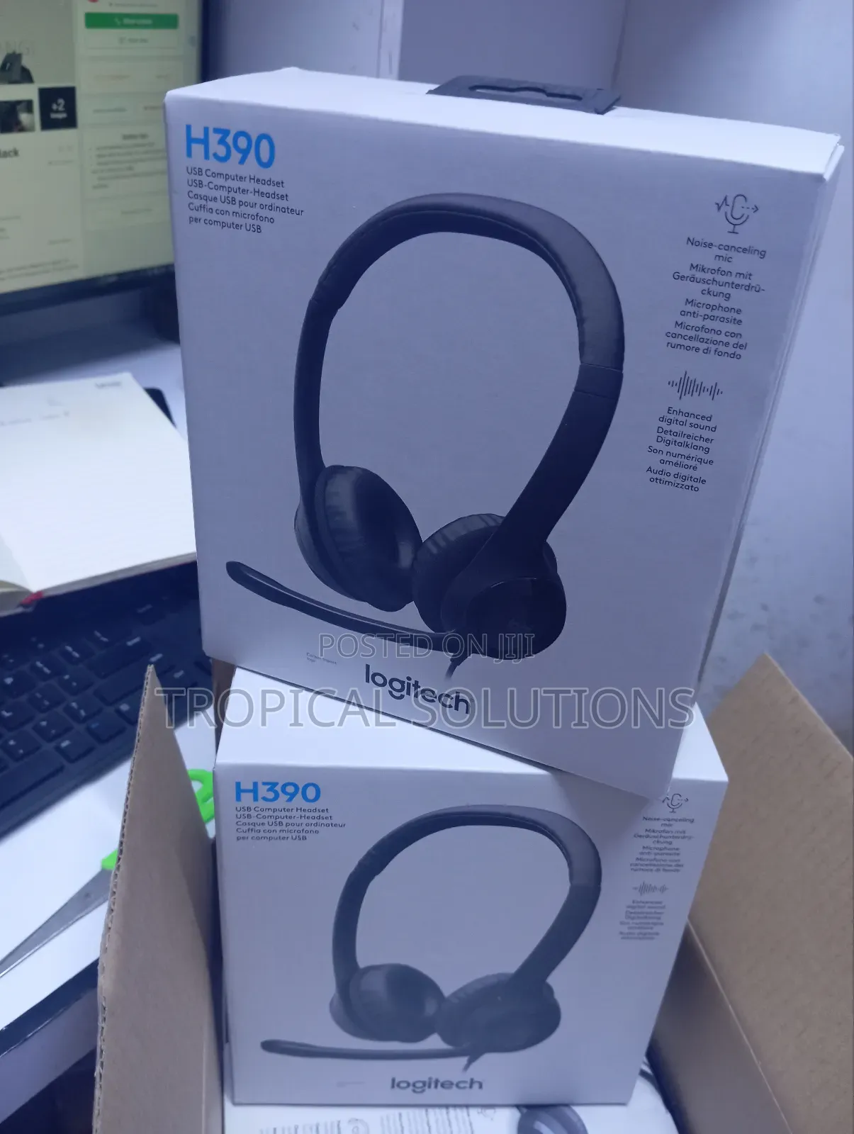 Headset Logitech H390 Headphones H390