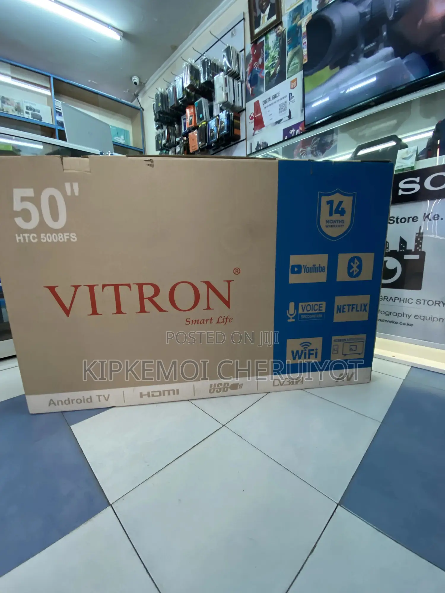Vitron 50 Inch Full Hd 5008fs Smart Android Tv