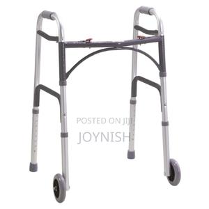 Foldable Walking Frame With Wheels - thumbnail 2